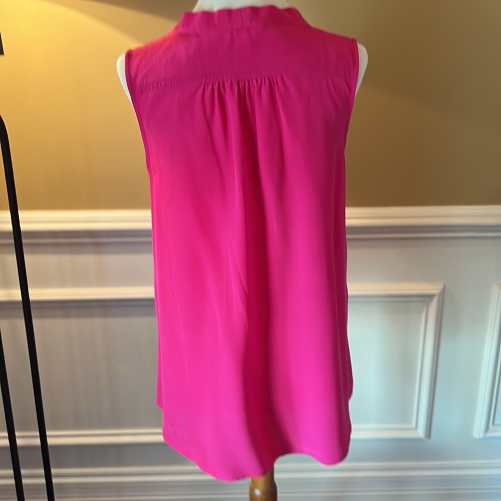Lilly Pulitzer Silk Raleigh Bow Tie Blouse - Picture 3 of 14